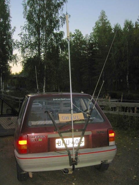 OH7VL/m antennivarustusta.
